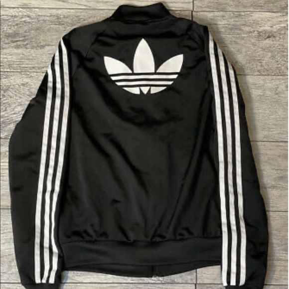 adidas Jackets & Blazers - ADIDAS Superstar Ladies Training Jacket Retro Firebird Black/White